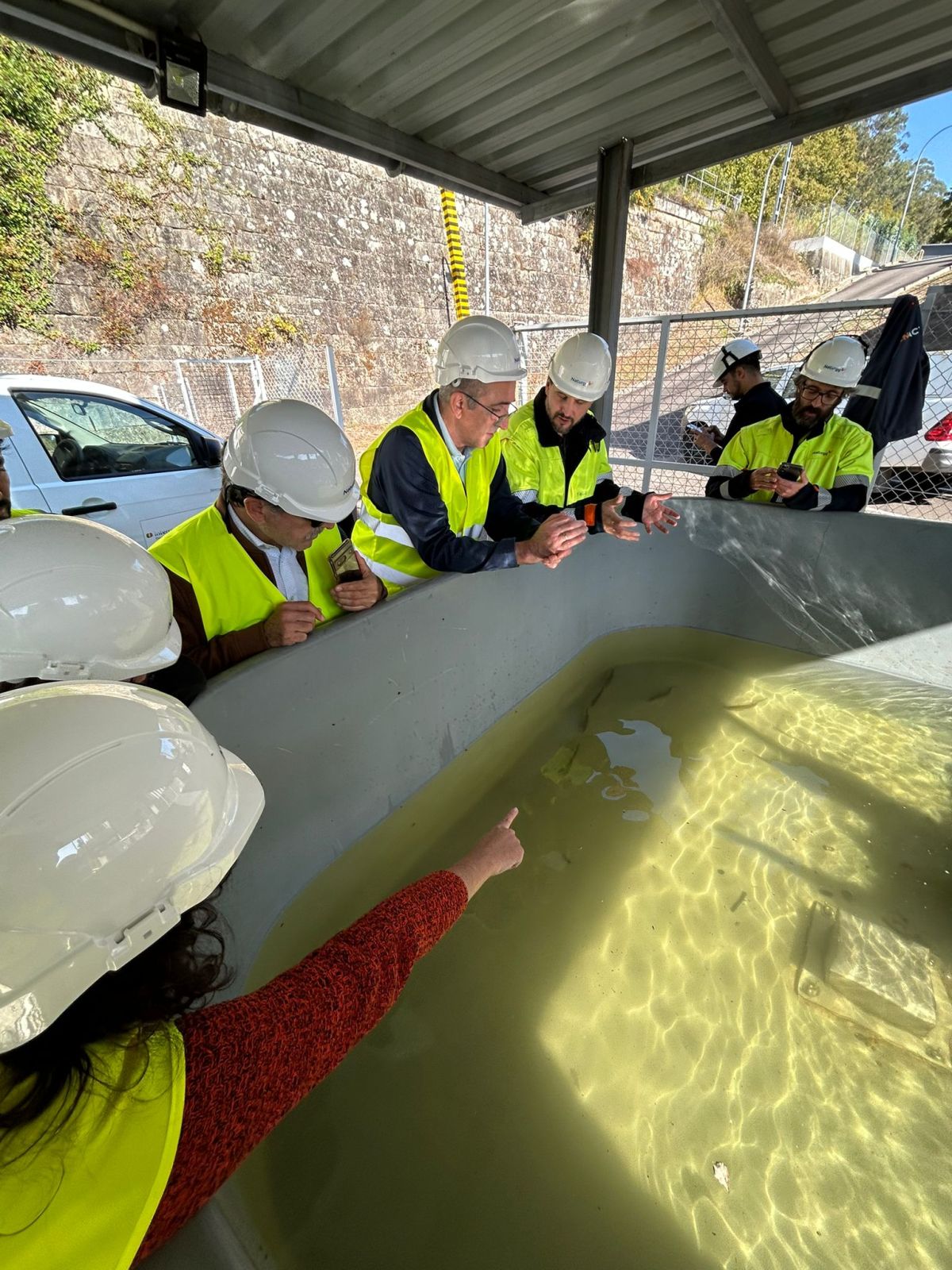 Visiting the “Frieira” hydropower&nbsp;dam